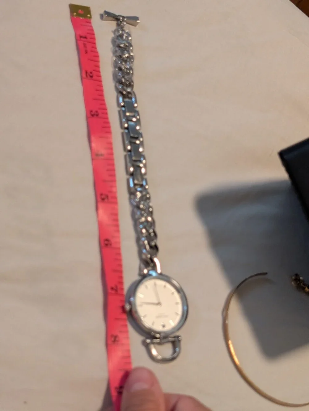 Kate SpadeHolland Silver Dial Stainless Steel Twist Ladies Watch